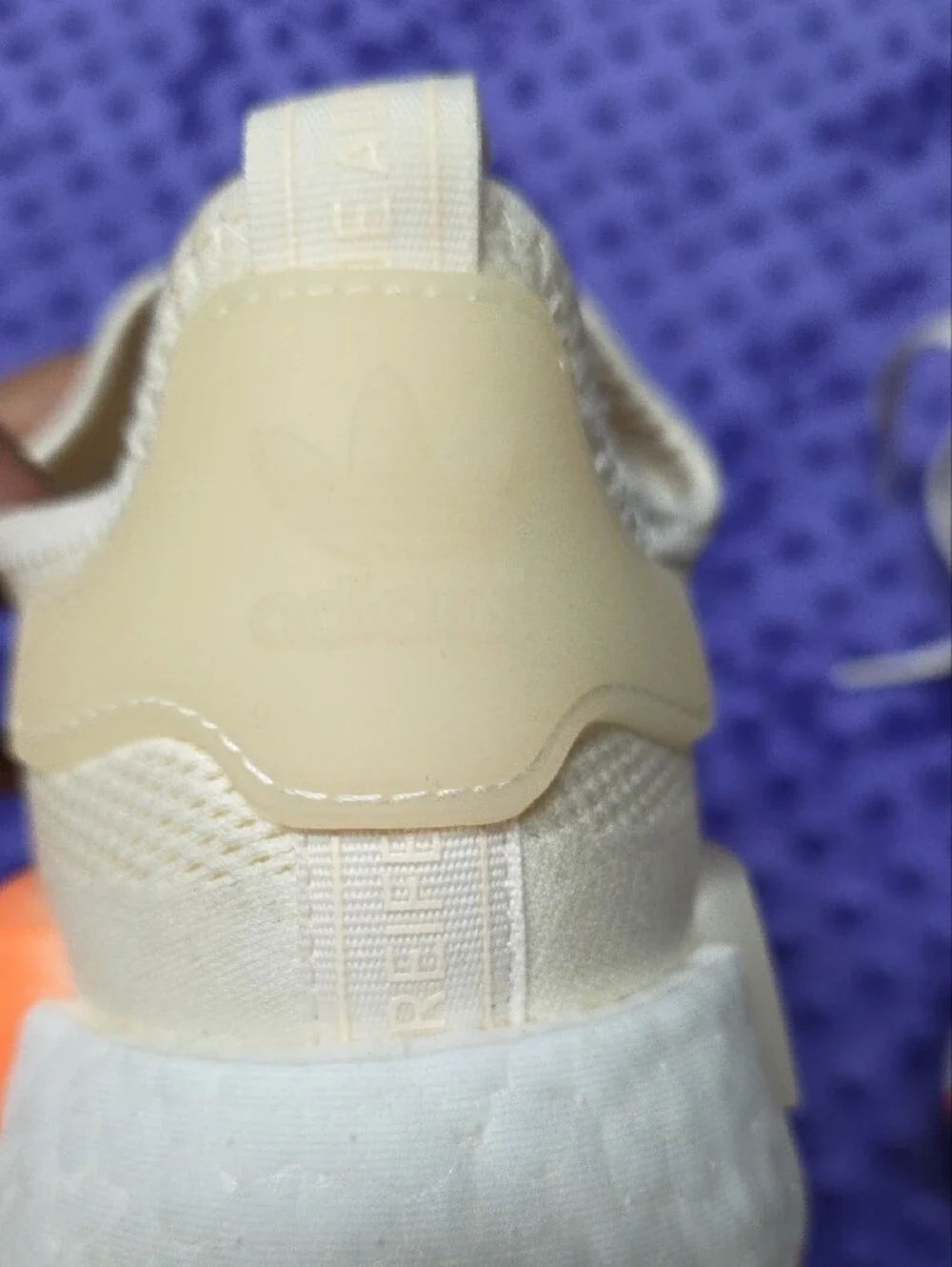 Cream & Orange Adidas